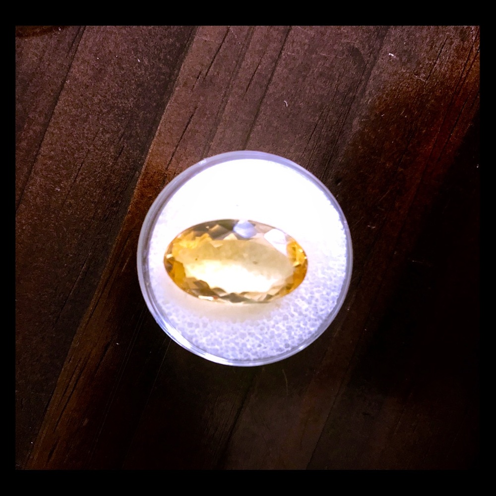 Citrine loose stone
